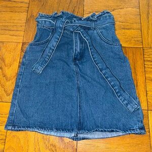 Pretty Little Thing Jean Skirt